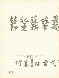 林北苏婉最新章节更新笔趣阁