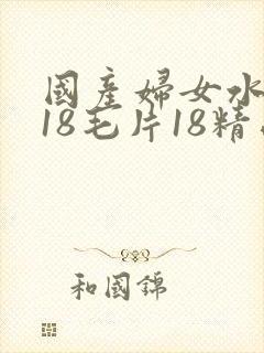 国产妇女水真多18毛片18精品