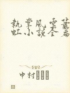 执掌风云萧峥陈虹小说全篇