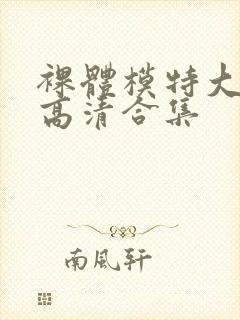 裸体模特大尺度高清合集