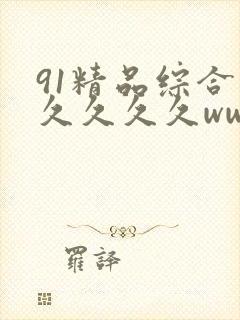 91精品综合久久久久久www