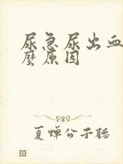 尿急尿出血是什么原因封面