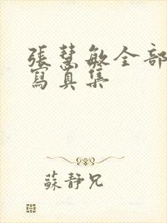 张慧敏全部裸体写真集