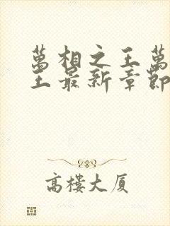 万相之王万相之王最新章节