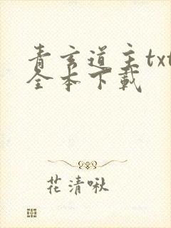 青玄道主txt全本下载