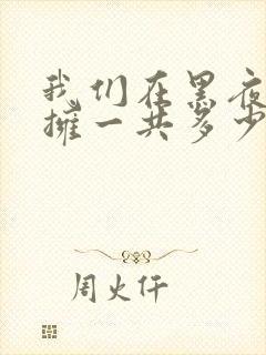 我们在黑夜中相拥一共多少集