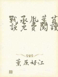 战承胤叶苜苜小说免费阅读