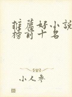 推荐好小说排行榜前十名