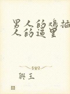 男人的鸡插入女人的逼里