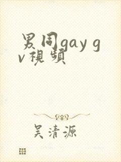 男同gay gv视频