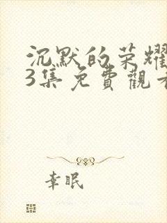 沉默的荣耀第13集免费观看