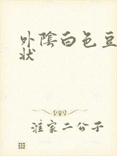 外阴白色豆腐渣状