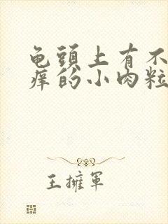 龟头上有不痛不痒的小肉粒