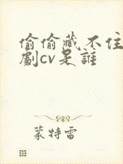 偷偷藏不住广播剧cv是谁