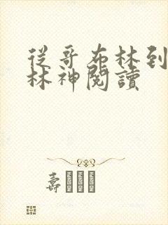 从哥布林到哥布林神阅读