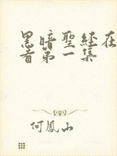 黑暗圣经在线观看第一集