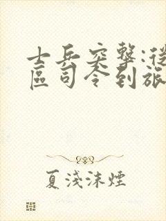 士兵突击:从军区司令到旅长