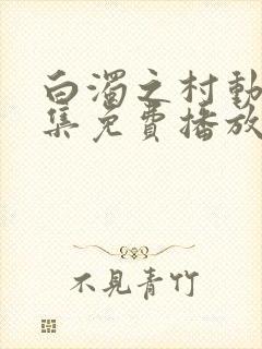 白浊之村动漫全集免费播放