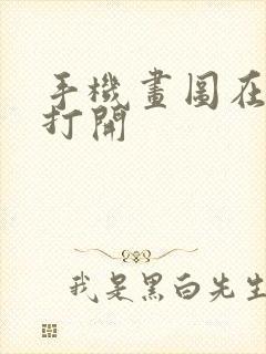 手机画图在哪里打开