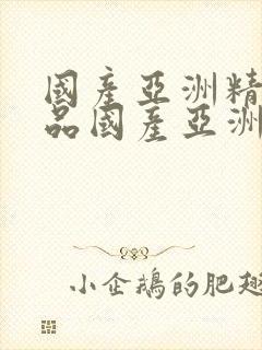 国产亚洲精品精品国产亚洲综合