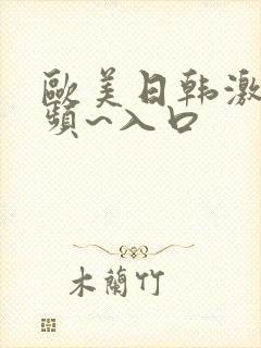 欧美日韩激情视频~入口