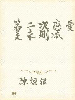 第二次恋爱才完美未删减