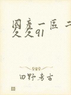 国产一区 二区久久91