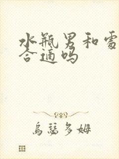 水瓶男和处女女合适吗