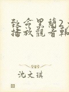 致命黑兰2免费播放观看韩剧