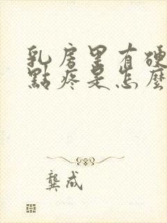 乳房里有硬块有点疼是怎么回事