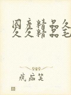 国产精品久久久久久精品毛片