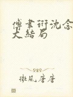 傅聿珩沈念结局大结局