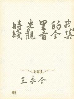 时光里的我们在线观看全集免费播放