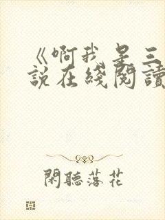《啊我是三》小说在线阅读