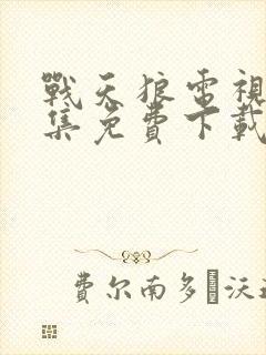 战天狼电视剧全集免费下载