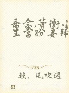 乔念,萧衡小说生当盼妻归