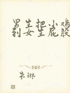 男生把小鸡鸡插到女生屁股里视频