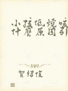 小孩低烧咳嗽是什么原因引起的