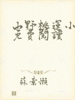 山野桃运小傻医免费阅读