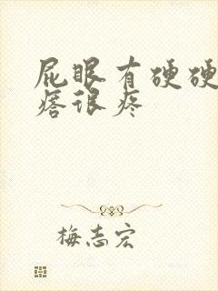 屁眼有硬硬的疙瘩很疼