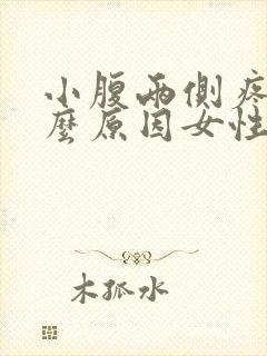 小腹两侧疼痛什么原因女性