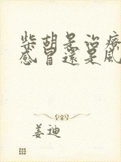 柴胡是治疗风寒感冒还是风热感冒