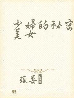 少妇的秘密丝袜美女