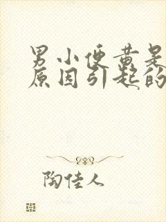 男小便黄是什么原因引起的