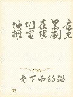 他们在黑夜中相拥电视剧免费观看