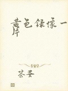 黄色录像一级一片封面