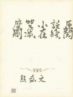 魔咒小说原版无删减在线阅读