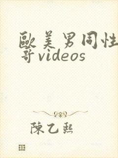 欧美男同性恋帅哥videos