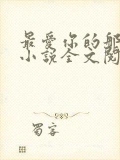 最爱你的那十年小说全文阅读免费