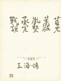 战承胤叶苜苜小说完整版免费看